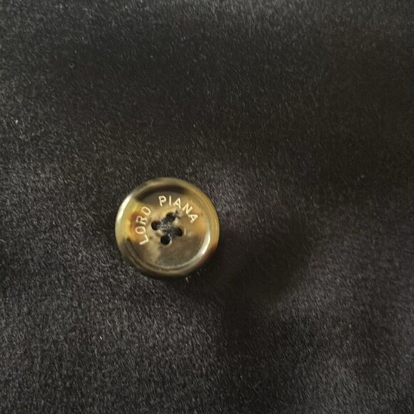 Loro Piana Storm System  rain protection CASHMERE DOUBLE BREASTED OVERCOAT XXL - Picture 14 of 15